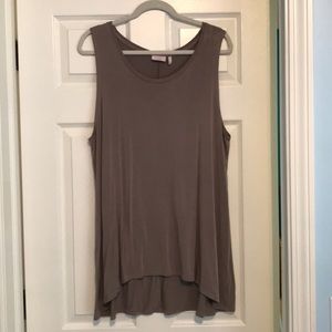 LOGO layers tunic style tank size XL